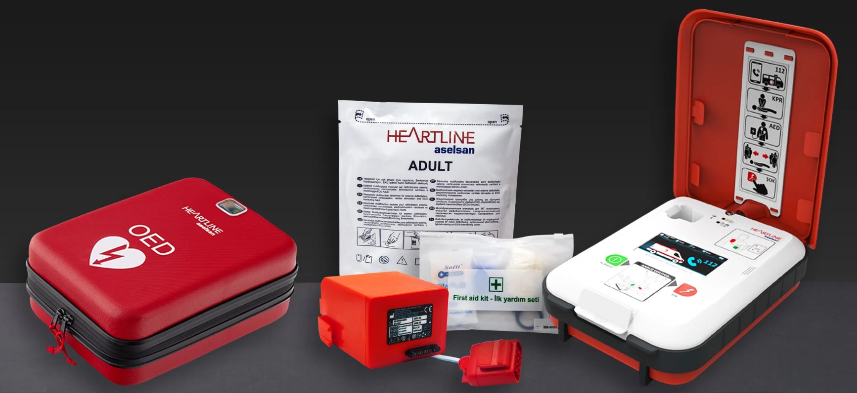 Automated External Defibrillator (AED) for Aselsan